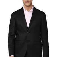 Daniel Crest Men's Black Blazer Regular (PIBZSNSPB91337 40)