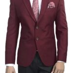 Hariom Van Men's Slim Fit Formal/Party Blazer