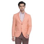 Grey Hook Men's Casual Notch Lapel Slim Fit Blazer-EJ-DO-CYAN2