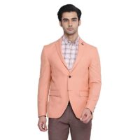 Grey Hook Men's Casual Notch Lapel Slim Fit Blazer-EJ-DO-CYAN2
