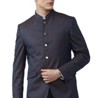 Daan Velsor Men's Slim Blazer (VHBZCSLFR20524_Navy_40)