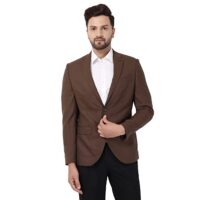 Grey Hook Men's Formal Notch Lapel Slim Fit Blazer-NL-JENA