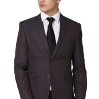 Daan Velsor Men's Grey Blazer Regular