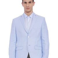 OlO Men's Notch Lapel Slim Blazer