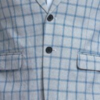 Roy Strip Medium Blue Blazer