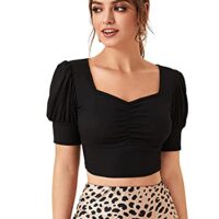 Women's Slim FIT Crop TOP