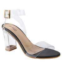 ShoeWapia Womens/Girls Block Heels Sandals with Buckles