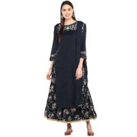 Women's Cotton Straight Salwar Suit Set