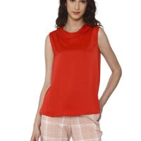 Kimiku Women's Plain Regular fit Top
