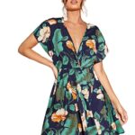 Lyno Western Dresses for Women | A-Line Knee-Length Dress | Midi Western Dress for Women| Short Dress (582)