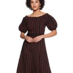 COVER STORY Women's Rayon Skater Midi Dress