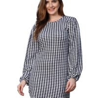 Leriya Fashion Party Dresses for Women Choker Multicolor Bodycon Mini Wrap Dress